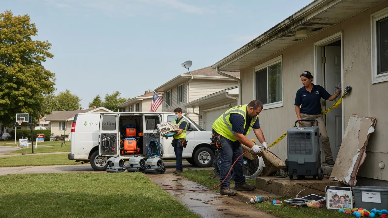 Water Damage Restoration in Masury, OH near me